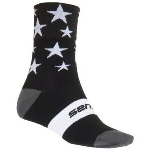 Ponožky Sensor Stars čierna 16100065 6/8 UK